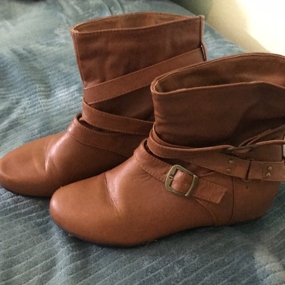 Brown boots